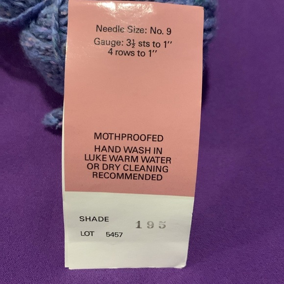 Brand NWT vintage Chelsea Silk wool - Picture 4 of 4